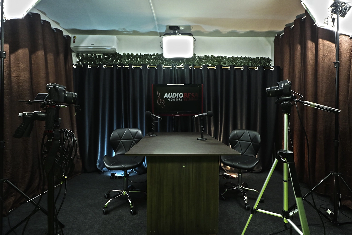 estudio de podcast em curitiba